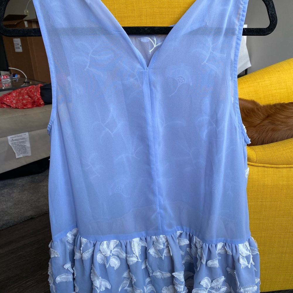 Beautiful light blue blouse